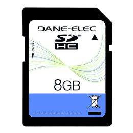 Dane Elec 8GB Secure Digital Memory Card 50X Speed