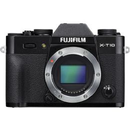 Fujifilm X-T10 Mirrorless Digital Camera (Black, Body Only)
