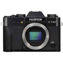 Fujifilm X-T20 Mirrorless Digital Camera (Body Only, Black)