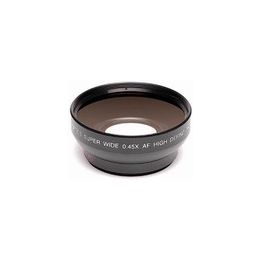 High Power Wide Angle Lens With Macro (Black)