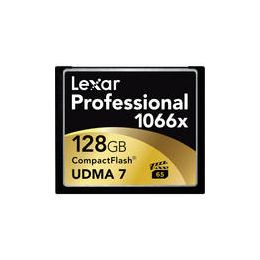 Lexar 128GB Professional 1066x Compact Flash Memory Card (UDMA 7)