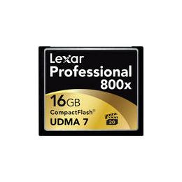 Lexar 16GB CompactFlash Memory Card Professional 800x UDMA 7