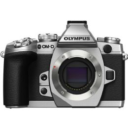 Olympus OM-D E-M1 Mirrorless Micro Four Thirds Digital Camera (Silver, Body Only)