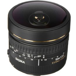 Sigma 8mm F/3.5 EX DG Circular Fish Eye Lens -Canon