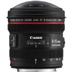 Canon EF 8-15mm f/4L USM Fisheye Ultra-Wide Zoom Lens