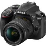 Nikon D3400 DSLR Camera with 18-55mm Lens (Black)
