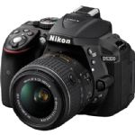 Nikon D5300 DSLR Camera with 18-55mm Lens (Black)