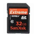 Sandisk 32GB Extreme III SD Secure Digital Card Memory Card